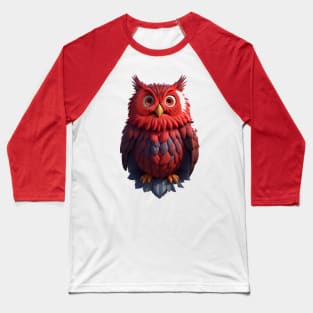 FUNNY OWL Baseball T-Shirt